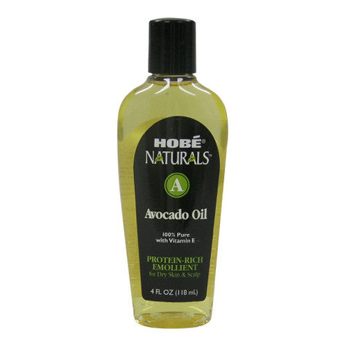 Hobe Naturals Avocado Oil 100% Pure with Vitamin E, 4 Oz
